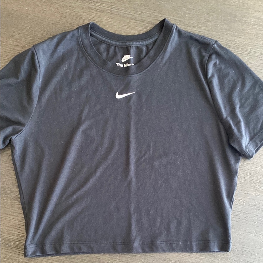 Nike Black Crop Top
